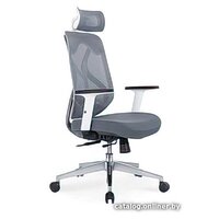 Norden Имидж Grey YS-0817H(D+T)W (белый пластик/серая сетка) Image #2
