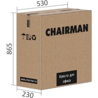 CHAIRMAN CH303 (экокожа, коричневый) Image #8