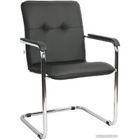 Офисный стул Белс Румба Chrome V 450390/V4 (кожзам черный) — Chaika Market
