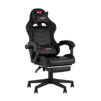 TopChairs Prophet с оттоманкой GF-8086 (черный)