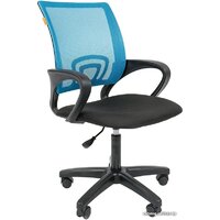 CHAIRMAN 696 LT (черный/голубой) Image #1