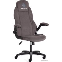 TetChair Bazuka (флок, серый/серый перфорированный) Image #1