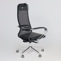 AksHome SynchroSit NL-SL1 (сетка/экокожа, черный) Image #5