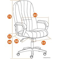 TetChair СН888 LT 22 (флок, бежевый) Image #11