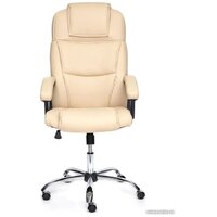 TetChair Bergamo хром/кожзам (бежевый) Image #2