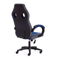 TetChair Racer Gt кожзам/ткань (металлик/синий) Image #3