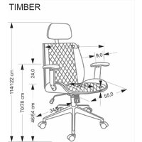 Halmar Timber (черный/орех) Image #3