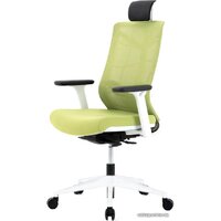 Chair Meister Nature II (белая крестовина, зеленый)
