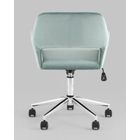 Stool Group Ross chrome velvet Olive 61 (велюр серо-зеленый) Image #4