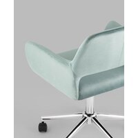 Stool Group Ross chrome velvet Olive 61 (велюр серо-зеленый) Image #5