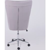 AksHome Bella XL (chrome Kiton 722 Smoke велюр/светло-серый) Image #9