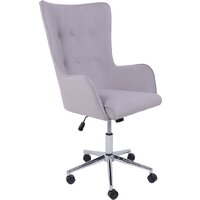 AksHome Bella XL (chrome Kiton 722 Smoke велюр/светло-серый) Image #1
