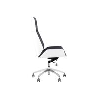 TopChairs Crown SN A312 8386-16 White Back (серый/голубой) Image #10
