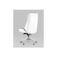 TopChairs Crown SN A312 8386-16 White Back (серый/голубой) Image #5