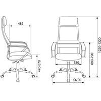 Бюрократ CH-608SL/BLACK (черный) Image #5