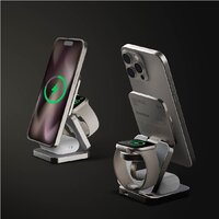 Momax Q2.Mag 3-in-1 UD31L (титановый) Image #11