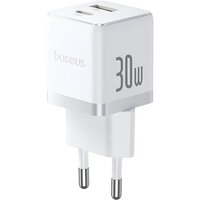 Baseus Palm Fast Charger C+U 30W EU P1011160A213-00 (белый)