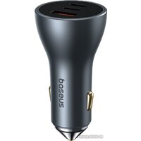 Baseus Golden Contactor Pro GaN Fast Charging Car Charger U+2C 65W C00035202841-00 (серый) Image #5