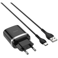 Hoco C12Q USB Type-C (черный)