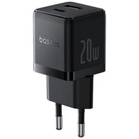 Baseus Palm Fast Charger C+U 20W EU P10111608113-01 (черный) Image #1