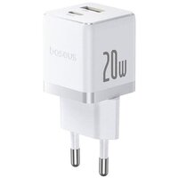 Baseus Palm Fast Charger C+U 20W EU P10111608213-01 (белый) Image #1