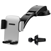 Baseus Easy Control Pro Clamp (серебристый)