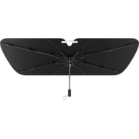 Baseus CoolRide Doubled-Layered Windshield Sun Shade Umbrella Pro Small Cluster Black C20656100111-00 Image #1