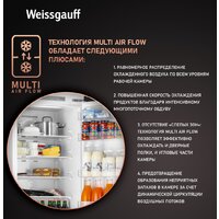 Weissgauff WRKI 195 Total NoFrost Inverter Image #5