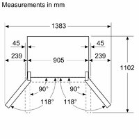 Bosch Serie 4 KFN96AXEA Image #16