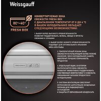 Weissgauff WCD 590 Nofrost Inverter Premium EcoFresh Rock Glass Image #15