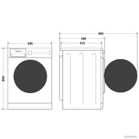 Midea Lunar MF200D80WBS/S-RU Image #5