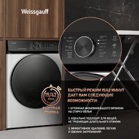 Weissgauff WM 59411 Direct Drive Inverter Steam Image #17