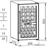 Weissgauff WWC-49 DB DualZone Image #8