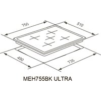 Meferi MEH755BK Ultra Image #11