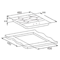 Weissgauff HGG 451 BGH Nano Glass Image #6