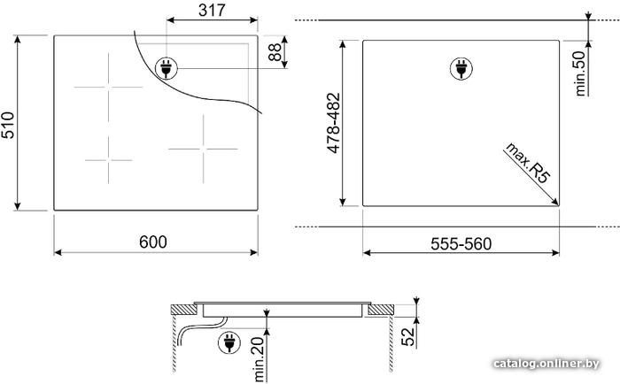 Smeg SI2641DP Image #4