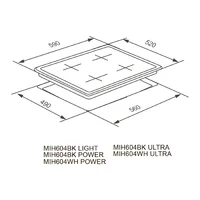 Meferi MIH604WH POWER Image #8