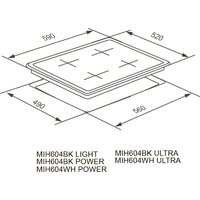 Meferi MIH604WH Power Image #10