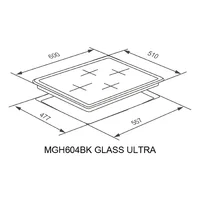 Meferi MGH604BK GLASS ULTRA Image #11