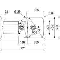 Franke Antea AZG 651-97 114.0676.236 (матовый черный) Image #2