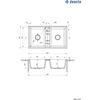 Deante Eridan ZQE S203 (серый металлик) Image #2