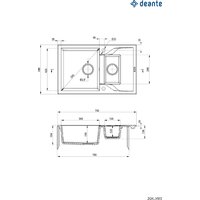 Deante Andante ZQN 5513 (бежевый) Image #2