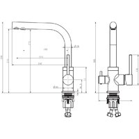 Aquasanita AIR 100 X + cмеситель AquaSanita 2663 L-T graphite Image #6