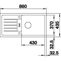 Blanco Favum XL 6 S 527267 (вулканический серый) Image #3