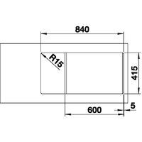 Blanco Favum XL 6 S 527267 (вулканический серый) Image #4