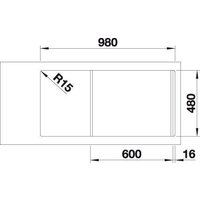 Blanco Faron XL 6 S 524807 (белый) Image #4