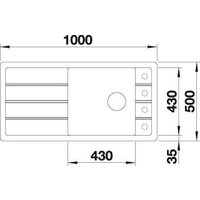 Blanco Faron XL 6 S 524807 (белый) Image #3