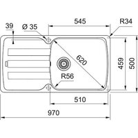 Franke Antea AZG 611-97 XL 114.0676.239 (оникс) Image #2