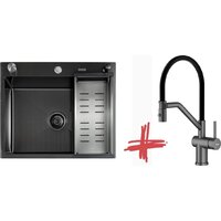 Futur FK 6050 Eco Embossing Pop-up (Black Nano) Mixer plus RAGLO R86.41.09