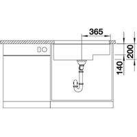 Blanco Subline 700-U Level (алюметаллик, корзинчатый вентиль) Image #4